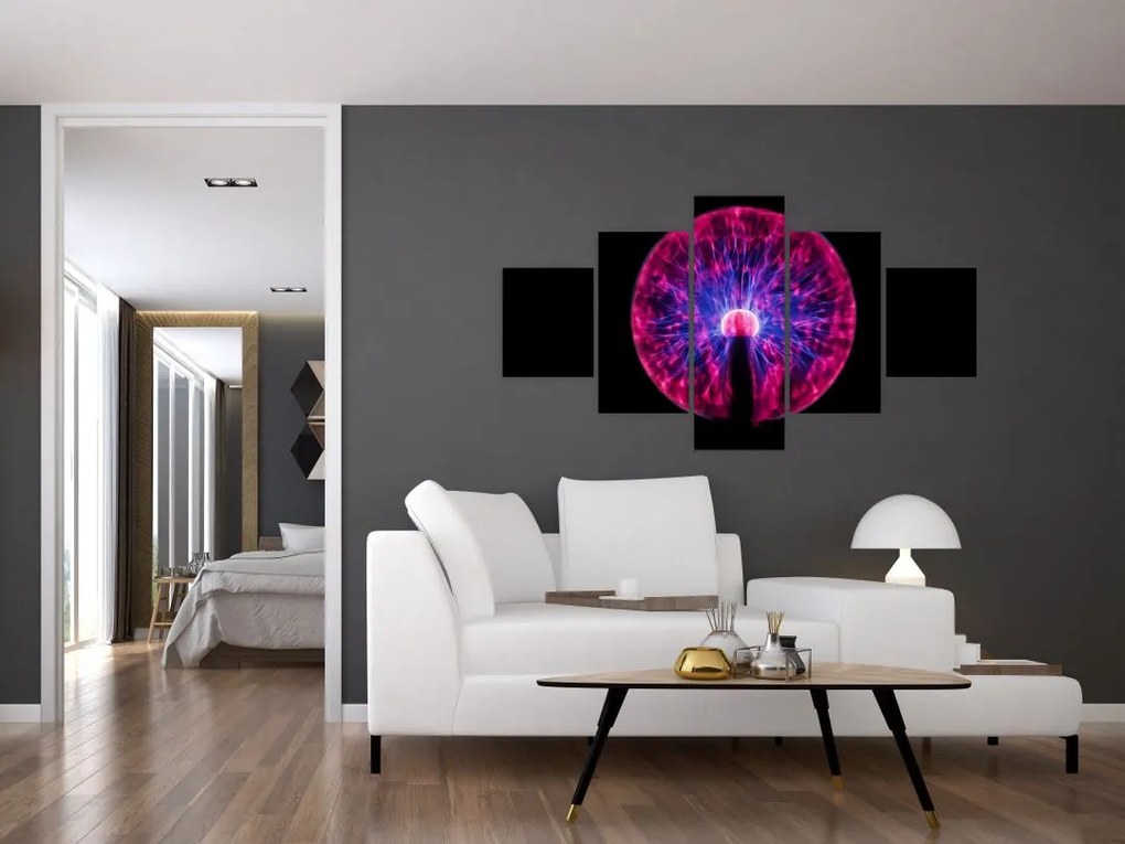 Obraz lekkiej burzy (125x70 cm)