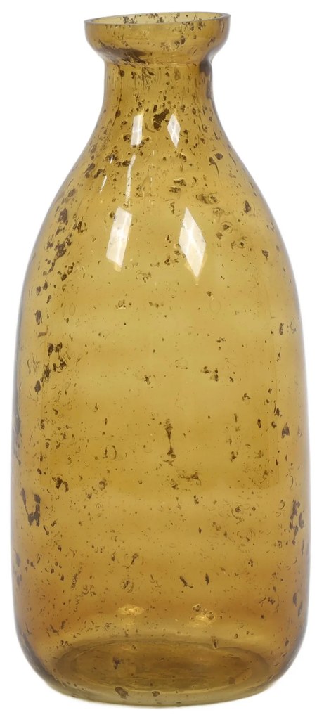 Szklana butelka nakrapiana, Ø 10 cm