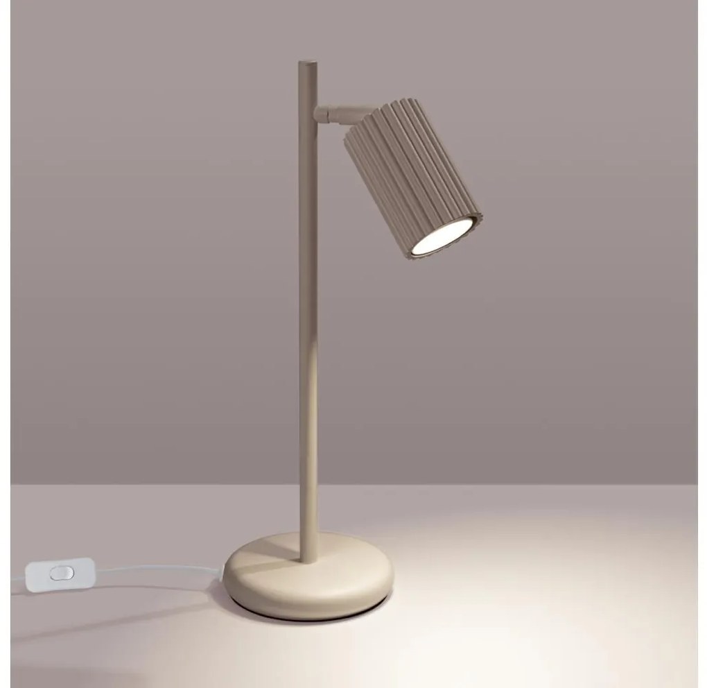 Brilagi - Lampa stołowa CRESTO 1xGU10/10W/230V taupe