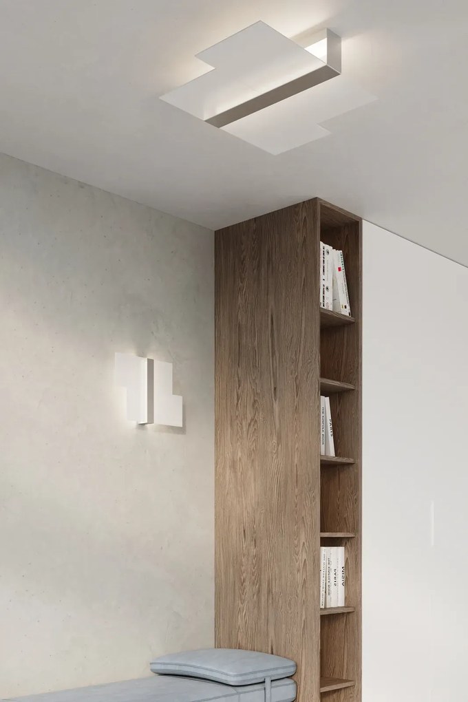Kinkiet MASSIMO szklany chromowany SOLLUX LIGHTING