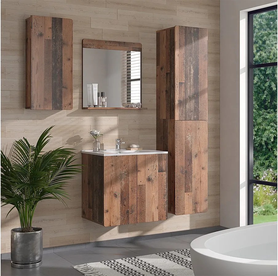 Zestaw mebli łazienkowych oldstyle 61.8x44.8x57.8 izan