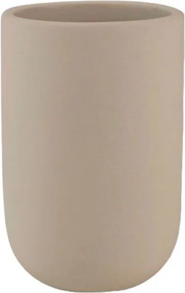 Kremowa ceramiczna szczotka do WC Lotus – Mette Ditmer Denmark