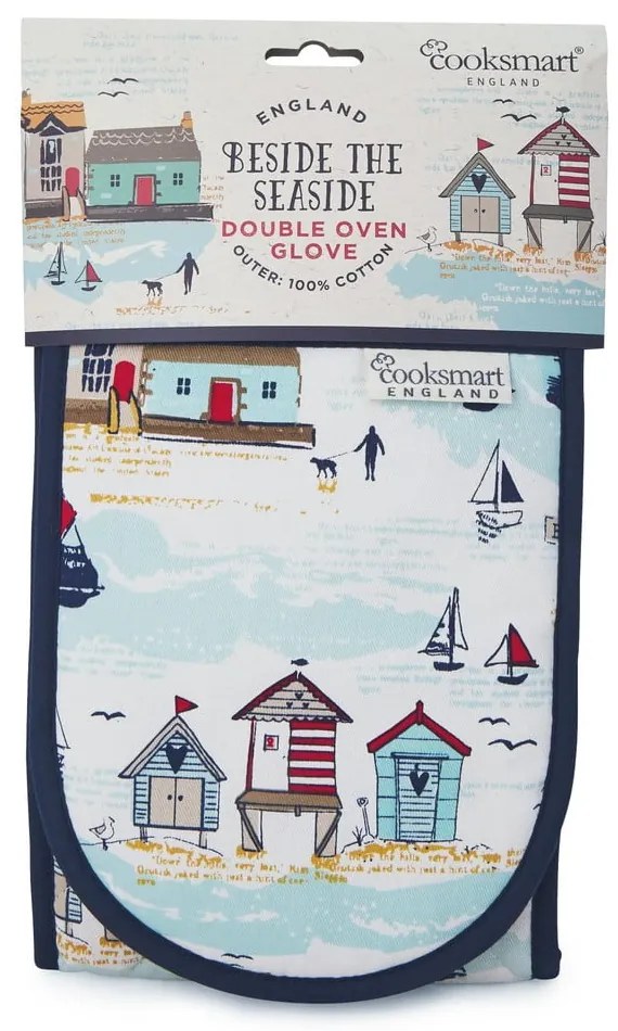 Zestaw fartucha i rękawicy kuchennej 2 szt. Beside the Seaside – Cooksmart ®