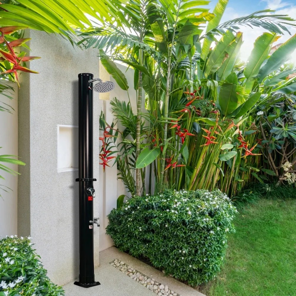 Prysznic solarny DELFINA, 20l, czarna Jurhan