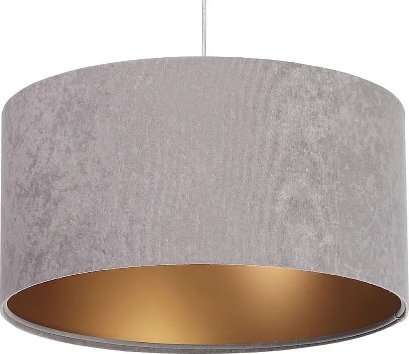 Lampa wisząca HOME 40 szara/złota