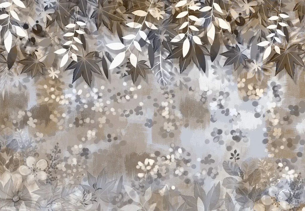 Fototapeta - Jesienne liście (196x136 cm)
