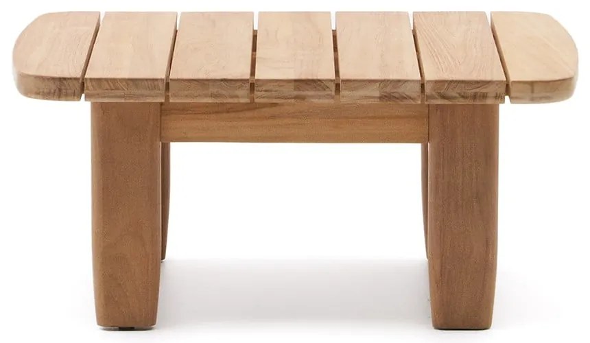 Stolik ogrodowy z litego drewna tekowego 70x70 cm Tirant – Kave Home