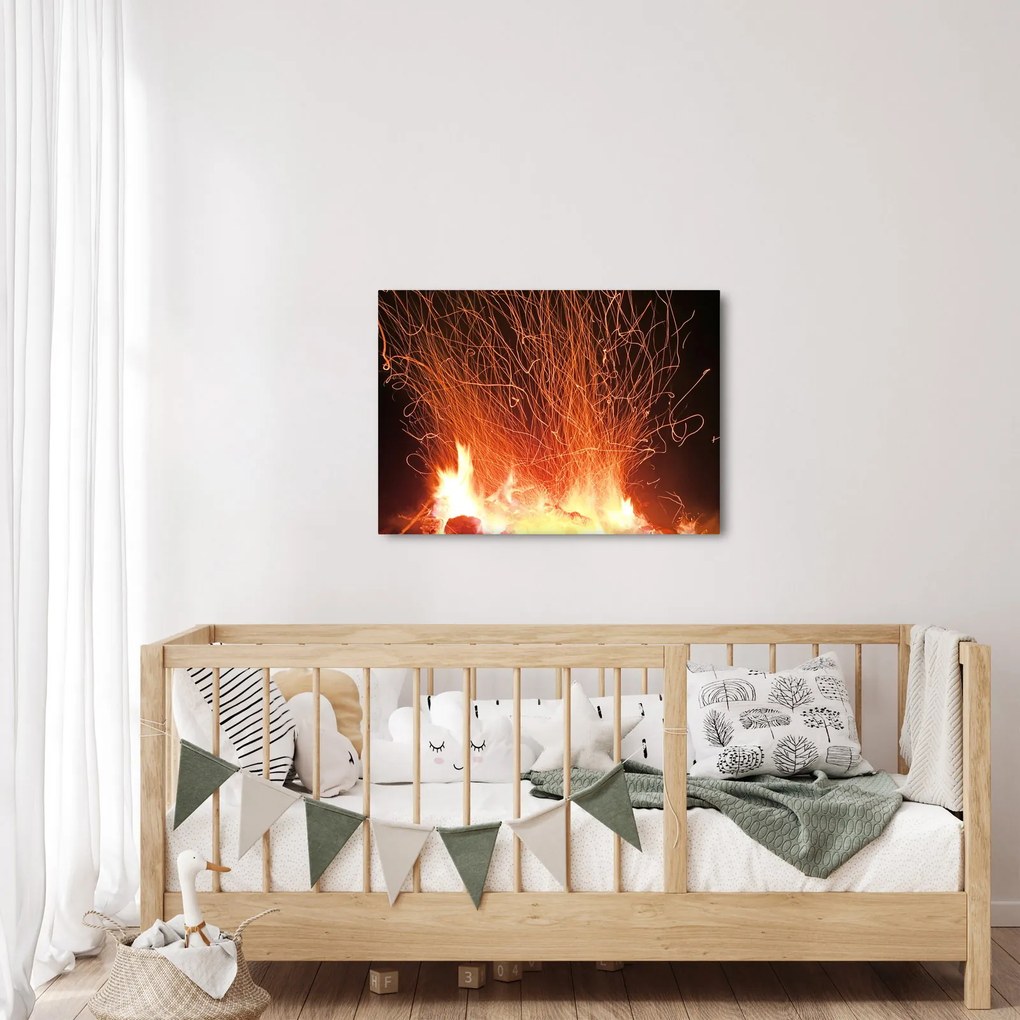 Obraz ognia (70x50 cm)