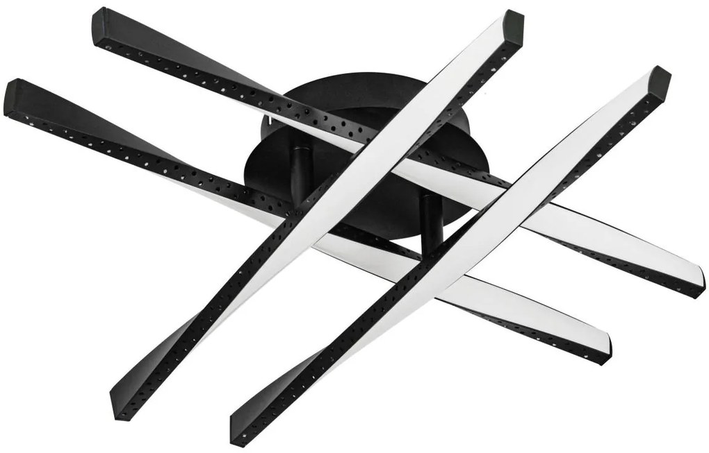 Eglo 75683 - LED lampa sufitowa ADEJE LED/19W/230V czarna