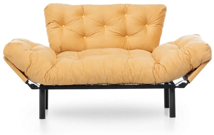 Sofa rozkładana Nitta Mustard