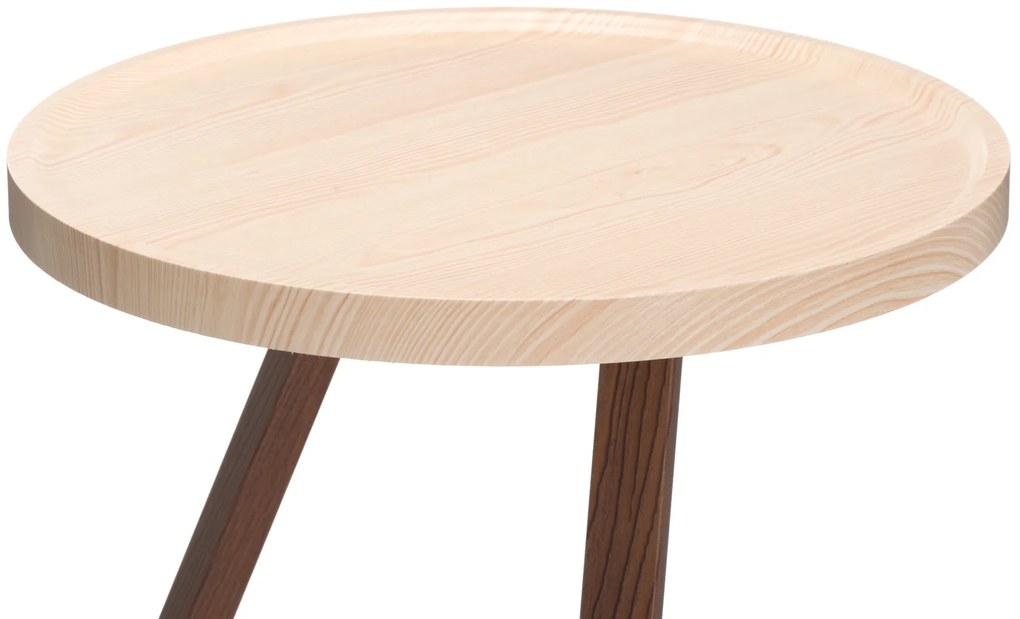 Stolik pomocniczy z MDF, Ø 40 cm