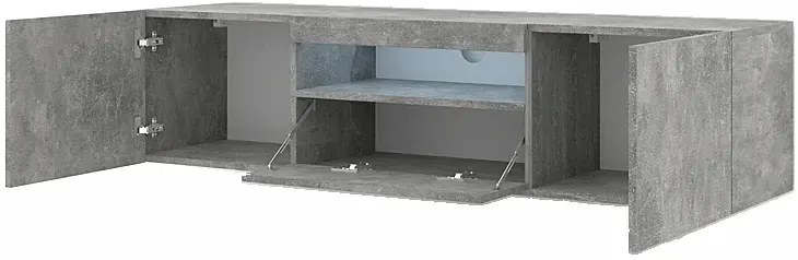 Szafka pod TV stojąca lub wisząca beton F1-F18