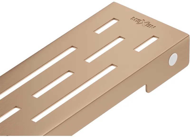 Mexen Flat M01 maskownica do odpływu liniowego 60 cm, miedź szczotkowana - 1C20060