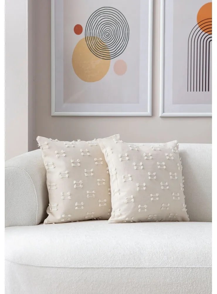 Poszewki na poduszki zestaw 2 szt. 43x43 cm Tuffet – Mioli Decor