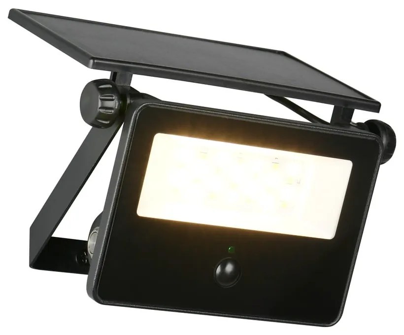 Lampa zewnętrzna ścienna LED z czujnikiem ruchu solarna (wysokość 15,5 cm) Moura – Trio