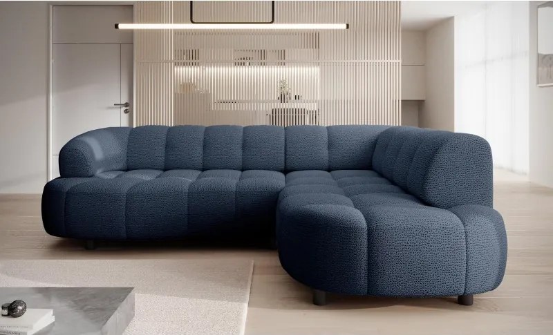 Narożnik VELPA L z elektryczną regulacją siedziska Prawostronny w tkaninie JAGUAR 14 WERSAL