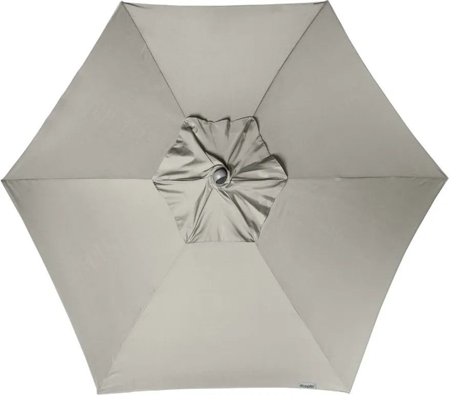Doppler EXPERT parasol ogrodowy 280 cm szary