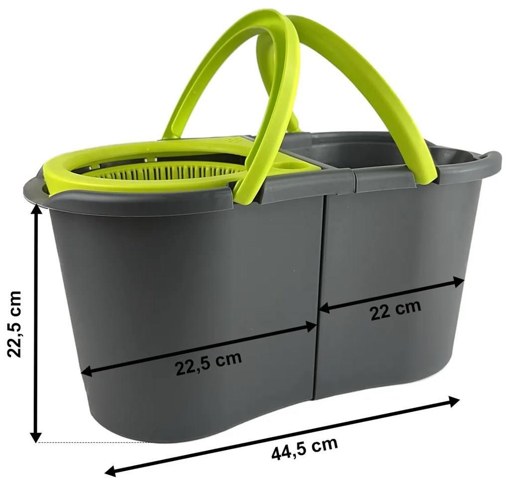 4Home Mop obrotowy Rapid Clean Twin