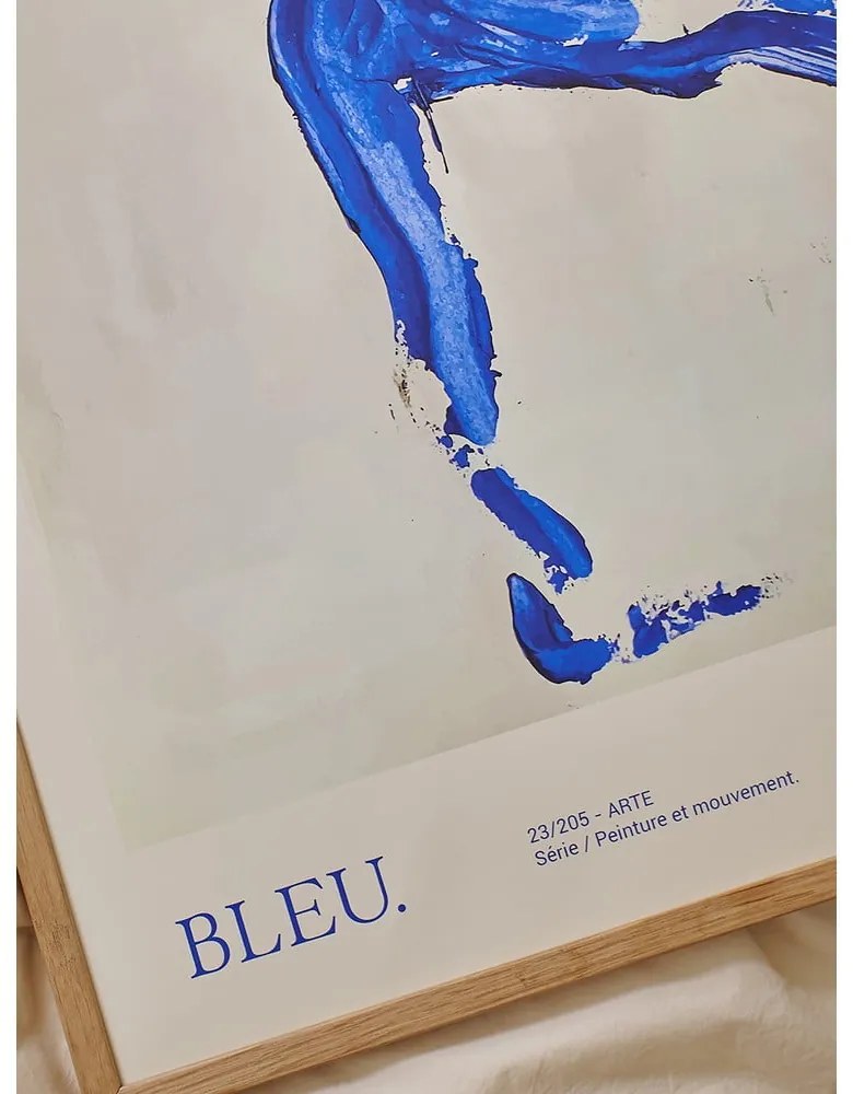 Plakat 50x70 cm Bleu – Lucrecia Rey Caro – The Poster Club