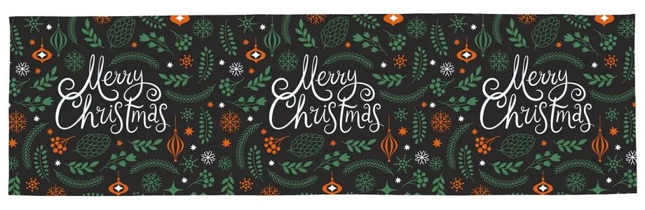 Bawełniany bieżnik ze świątecznym motywem 40x140 cm Very Merry Christmas – Butter Kings