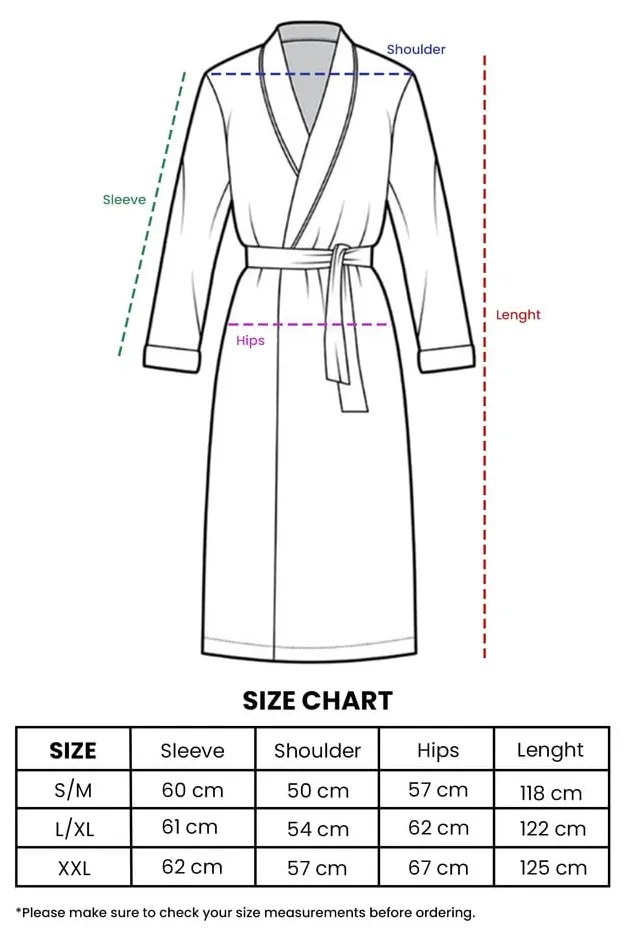 Szary szlafrok muślinowy w rozmiarze L/XL Kimono – Foutastic