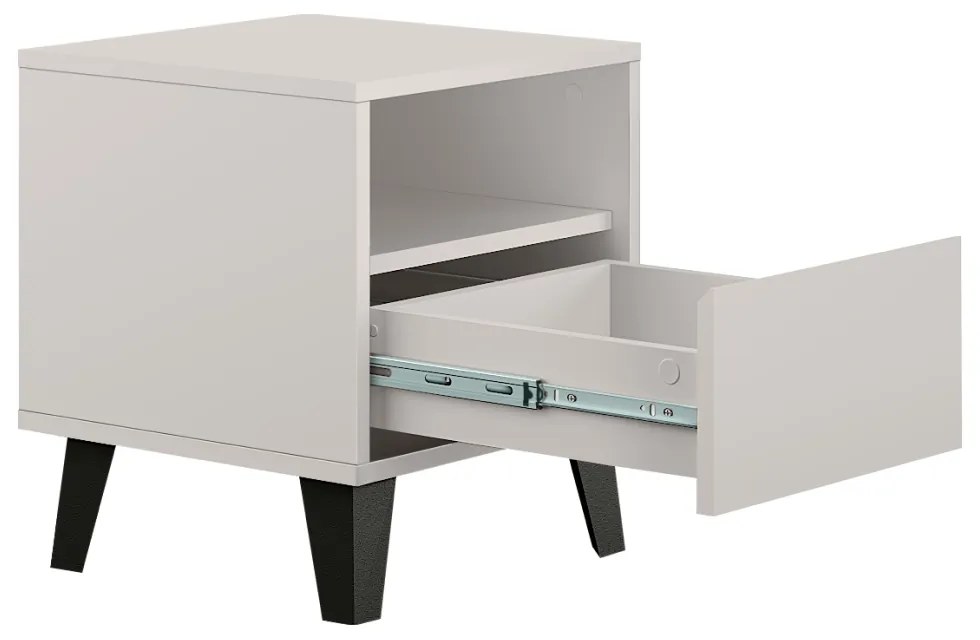 Szafka nocna BOGAN 1S, kaszmir