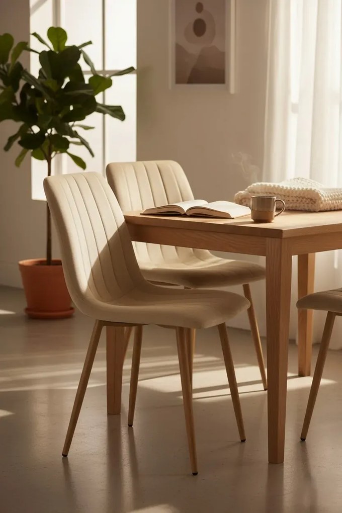 Granatowe welurowe krzesło metalowe A0-G77