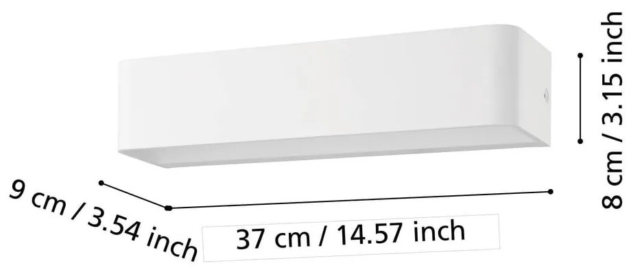 Biały kinkiet LED SANIA 4 – EGLO