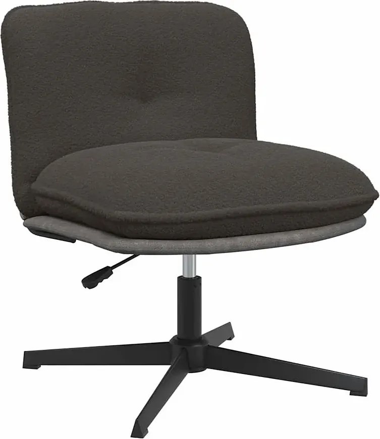 Czarny minimalistyczny fotel obrotowy D4-E44