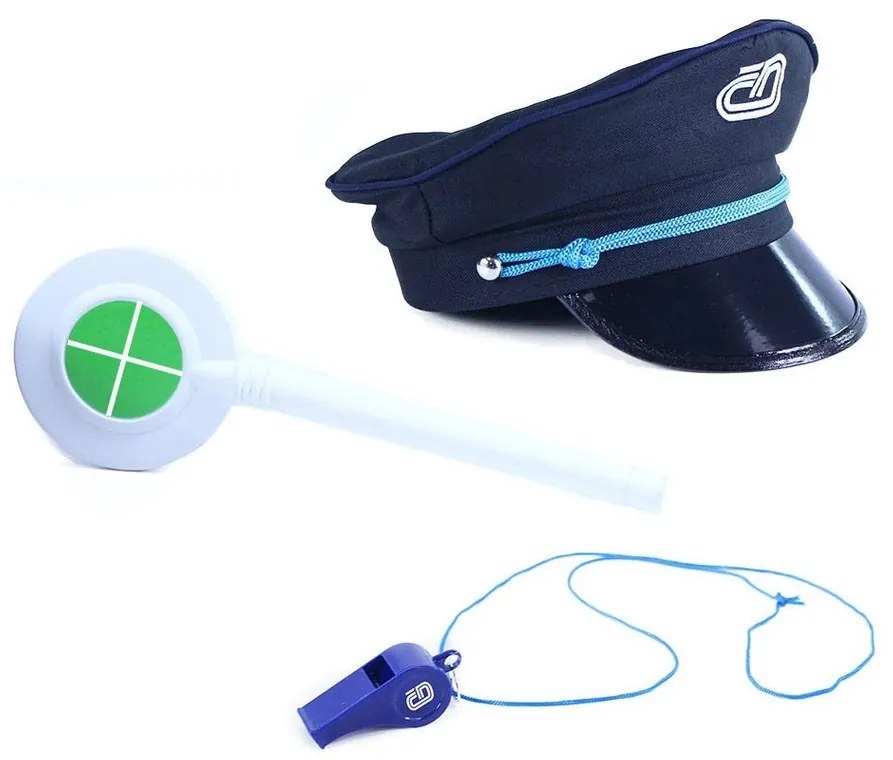 Rappa Zestaw Czeskie koleje z gwizdkiem i packą, 3 szt.