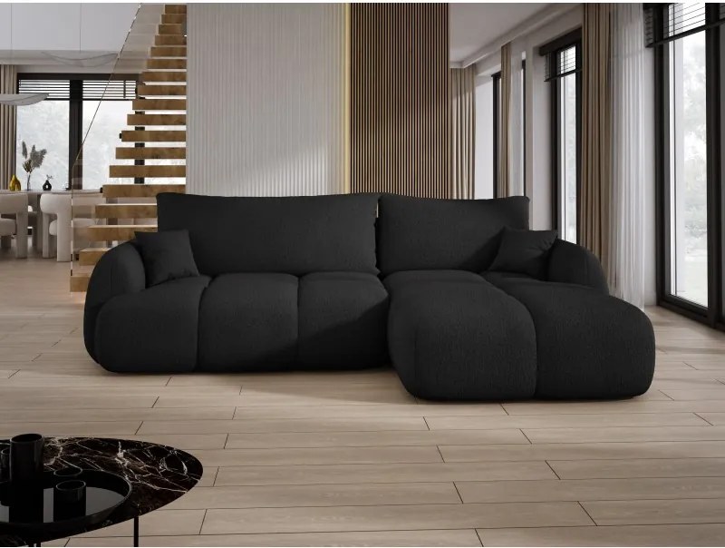 Narożnik COCO WIND z funkcją spania poduszkami i pojemnikiem NOW OR NEVER 100 WERSAL