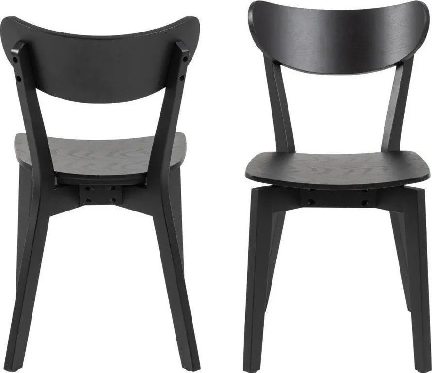 Czarne krzesło Roxby – Actona