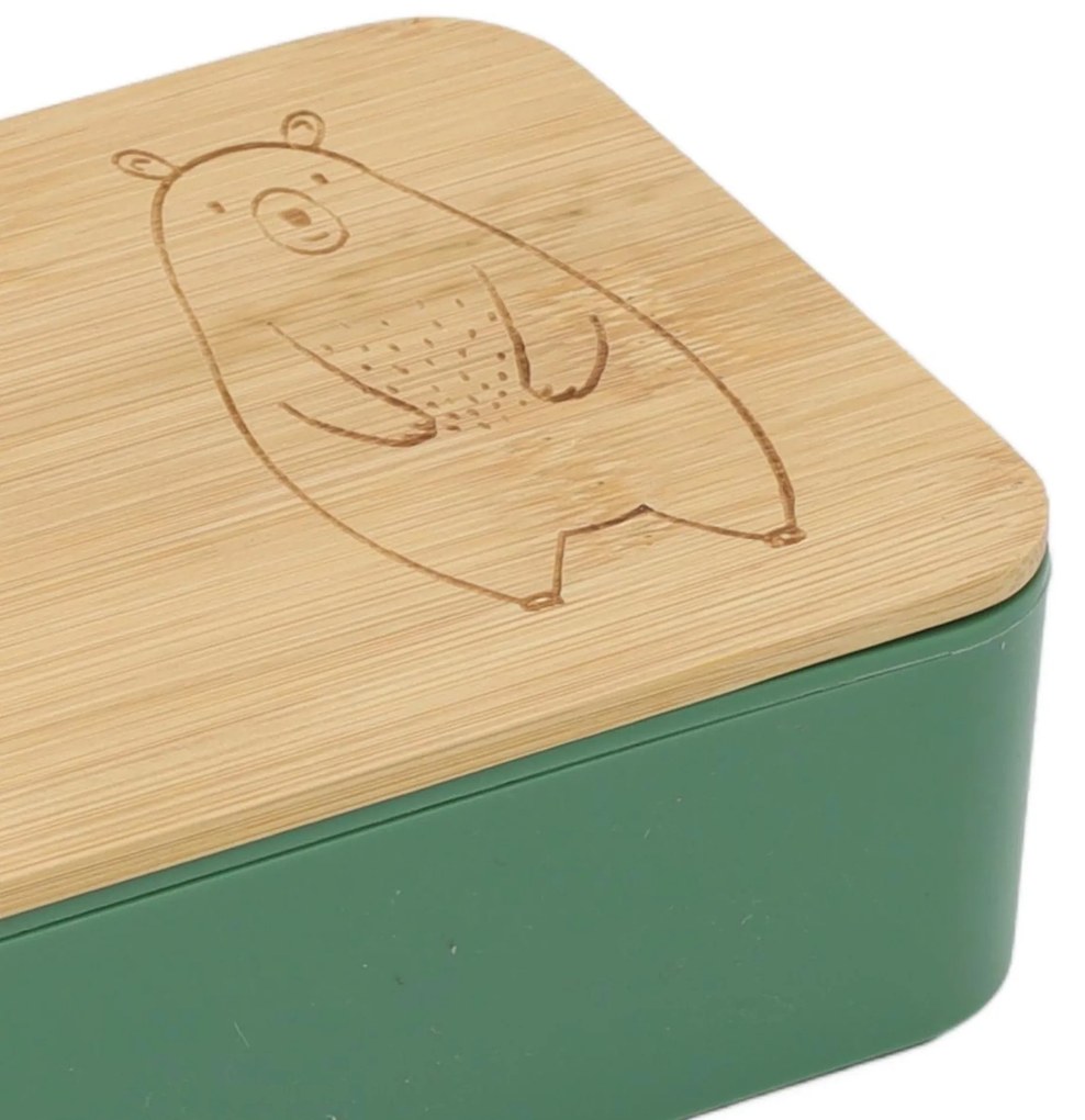 Lunch box dla dzieci z motywem misia