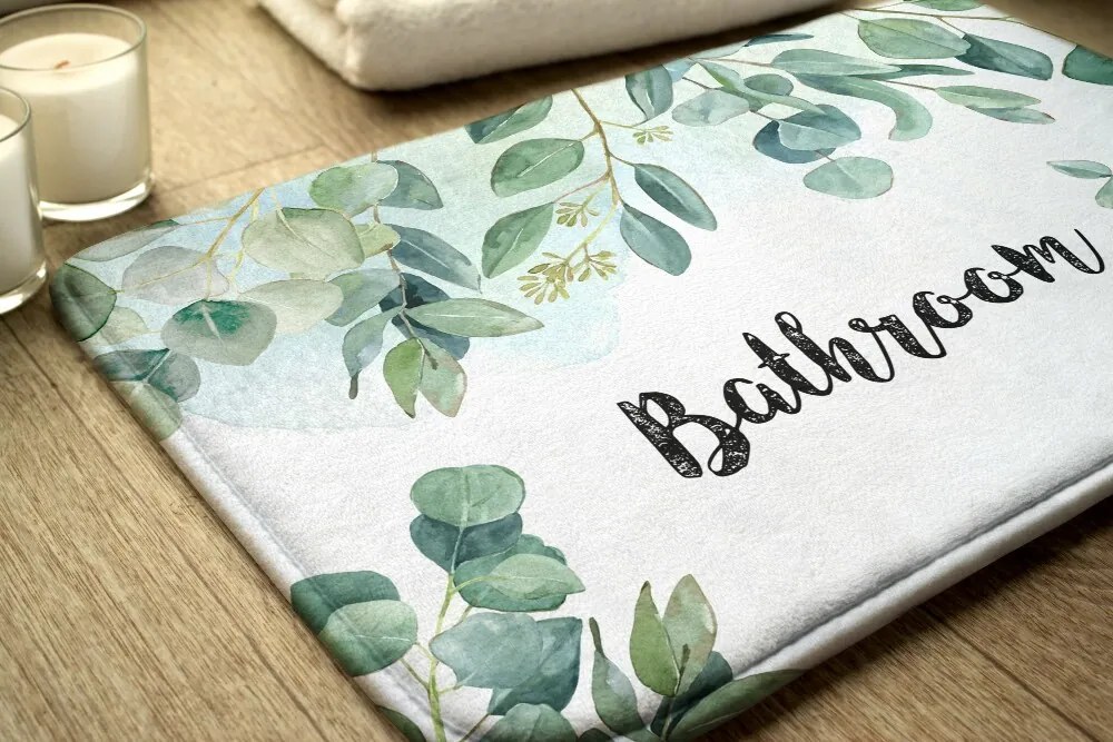 Dywanik łazienkowy Dywanik łazienkowy Liście Natura