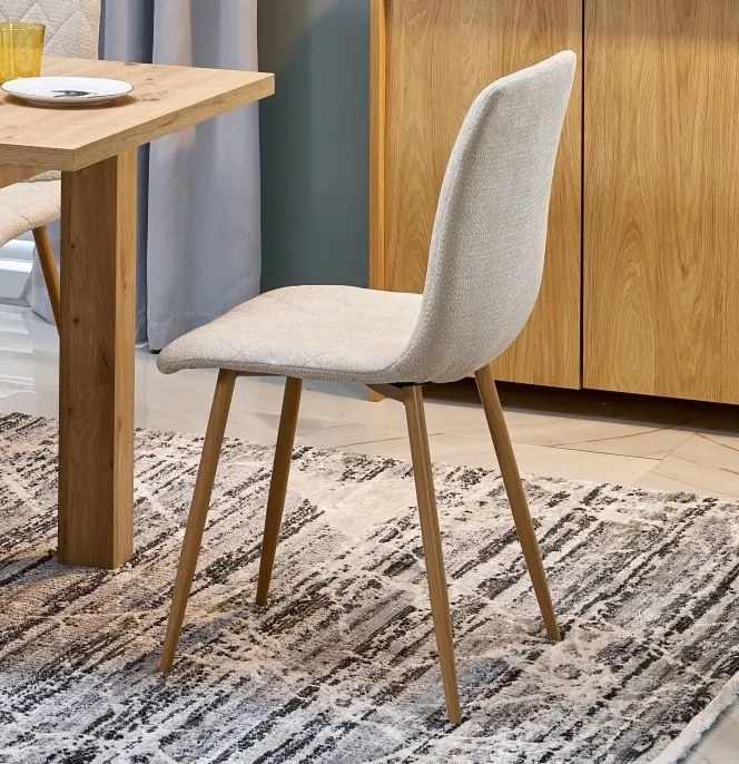 Pikowane krzesło do jadalni K525 WDF Halmar