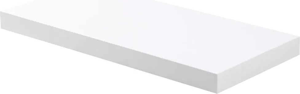 Półka wisząca na ścianę z MDF, dł. 50 cm