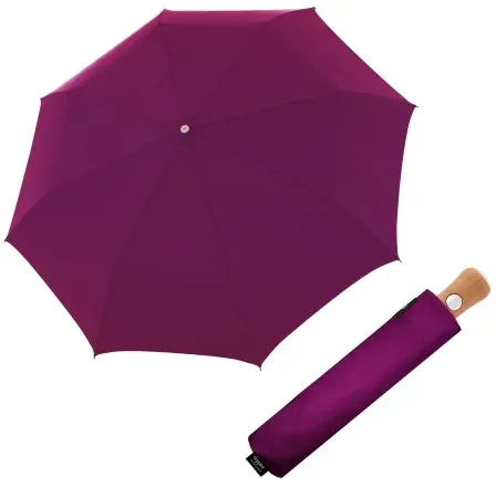 Bellino Nickel matt Oxford - w pełni automatyczny luksusowy parasol