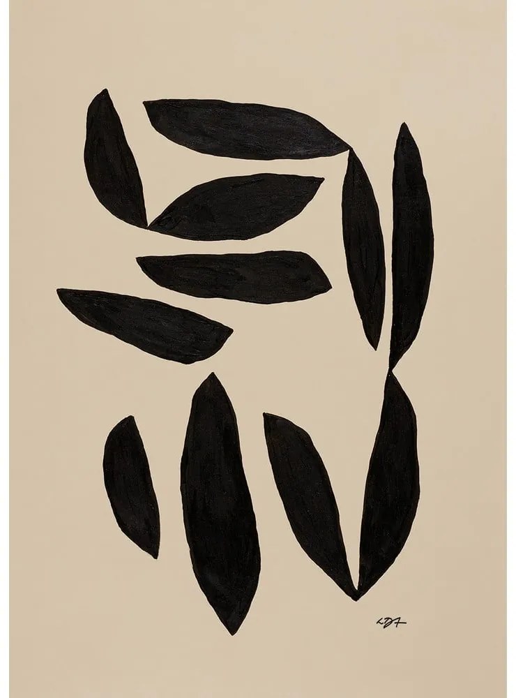 Plakat 50x70 cm In The Fall – Leise Dich Abrahamsen – The Poster Club