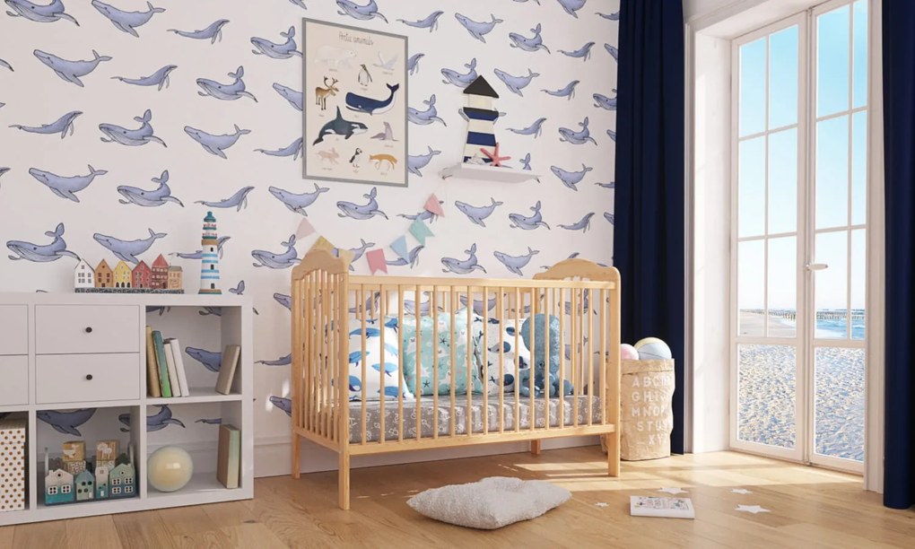 Łóżeczko Alek sosna 120/60