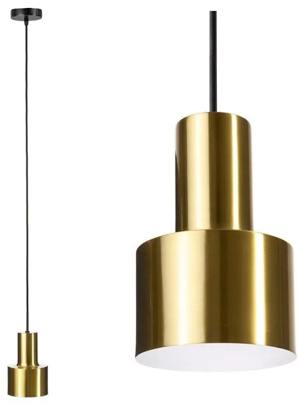 Lampa sufitowa loftowa metalowa wisząca AT7-1SZ-Złoto