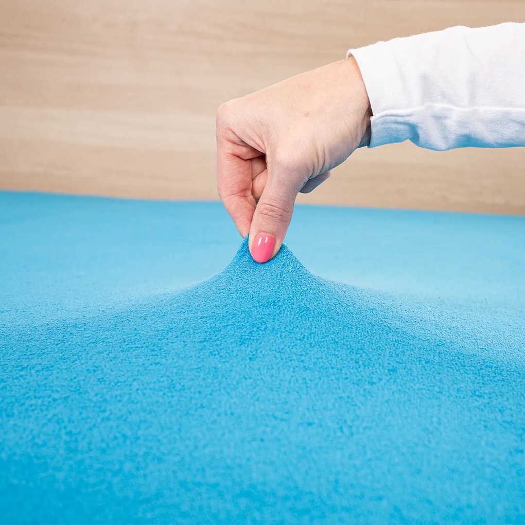 4Home prześcieradło frotte ciemnoniebieski, 180 x 200 cm, 180 x 200 cm