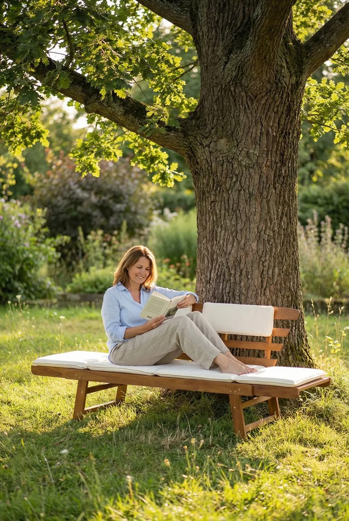 Drewniana ławka ogrodowa D6-S57