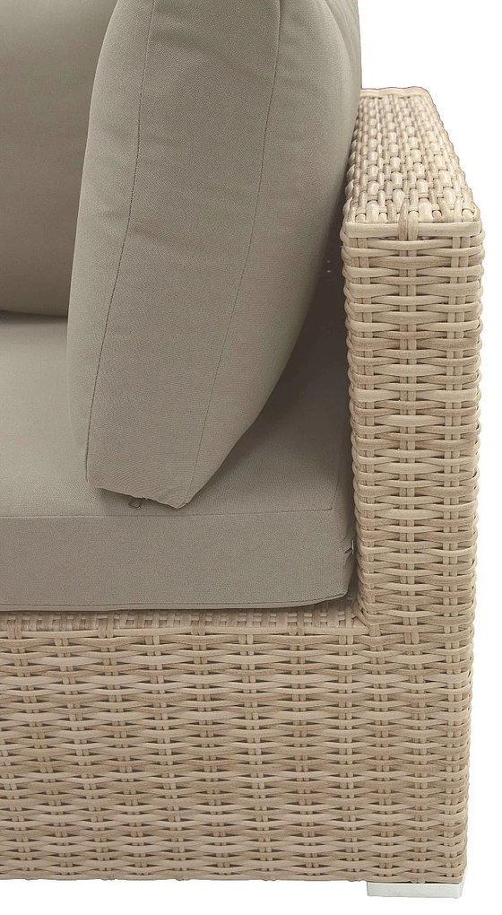 Zestaw rattanowy MALIBU dla 8 osób (cappuccino)