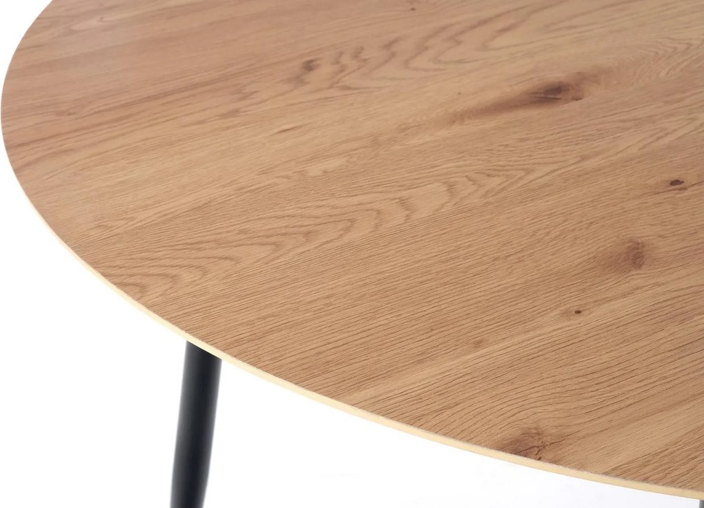 Loftowy stół nierozkładany z półką Jackson