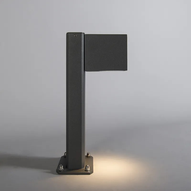 Inteligentna lampa podłogowa zewnętrzna antracytowa 30 cm IP44 z WiFi GU10 - Baleno