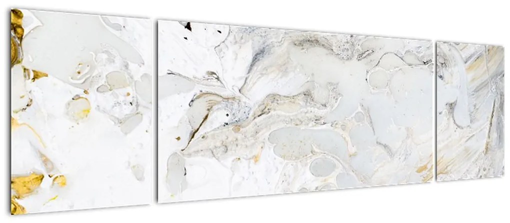 Obraz - Papier olejny z marmurowym wzorem (170x50 cm)