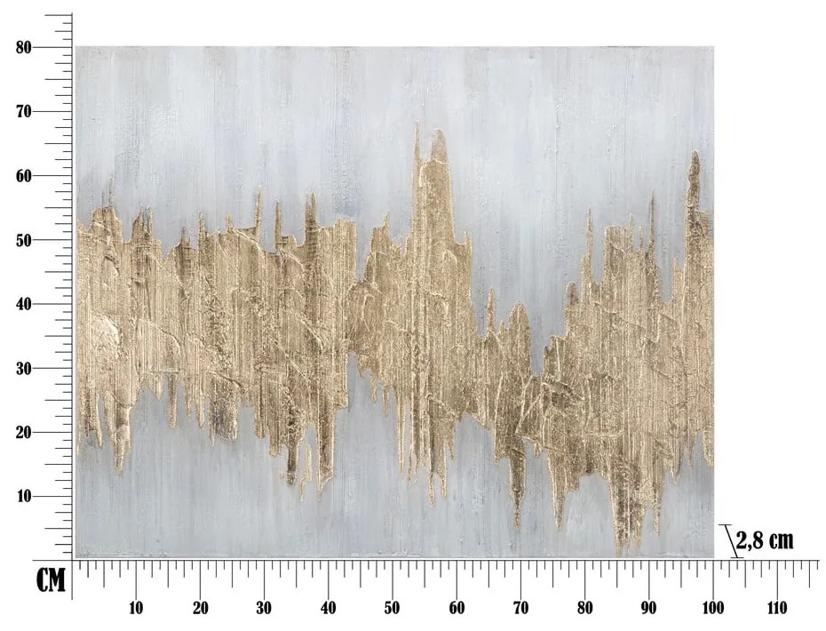 Obraz Mauro Ferretti Goldage, 100x80 cm