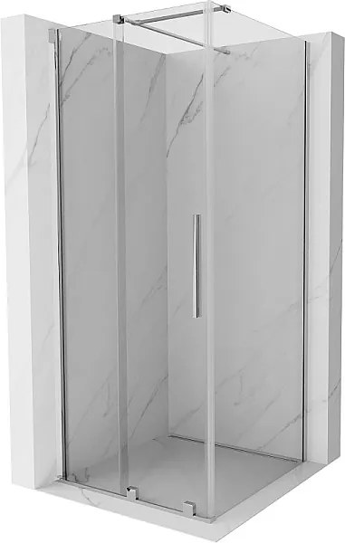 Mexen Velar kabina prysznicowa rozsuwana 90 x 90 cm, transparent, chrom - 871-090-090-01-01