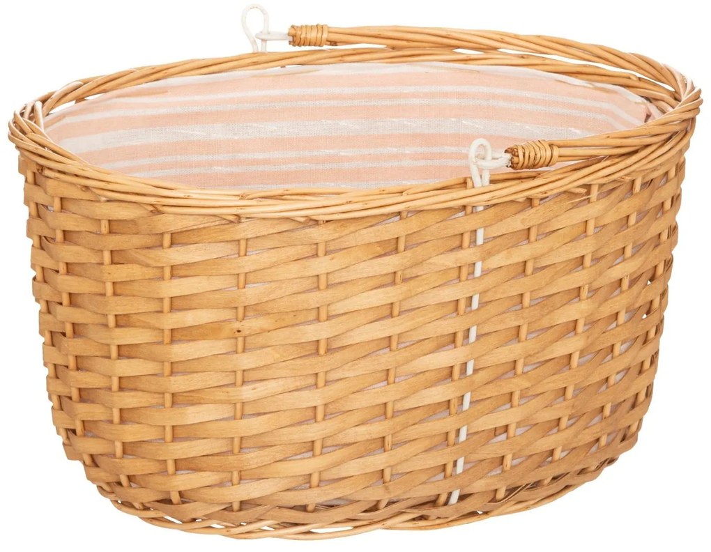 Koszyki piknikowe z wikliny Summer, zestaw 3 sztuk