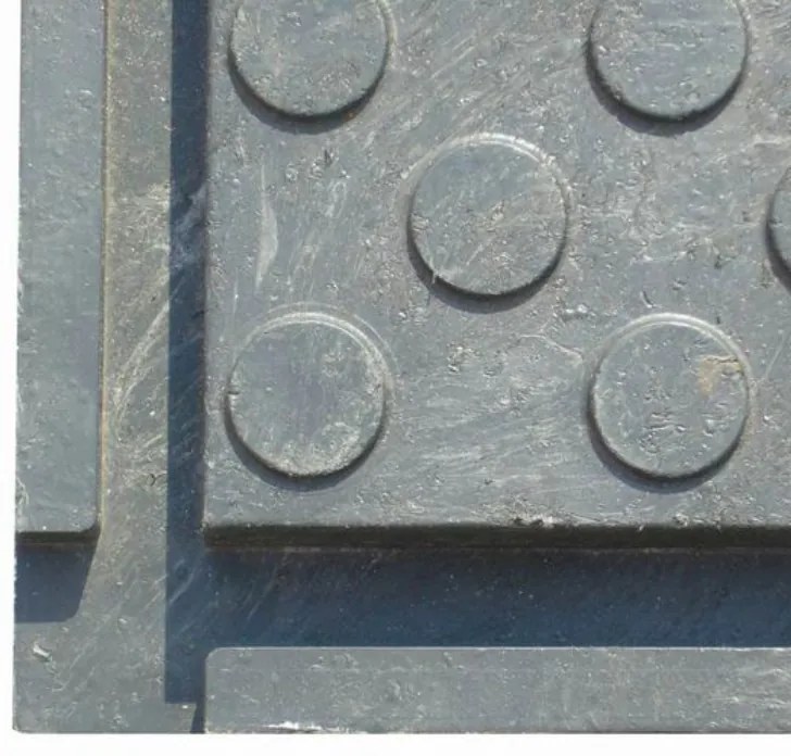 Płyta obciążeniowa REPLAST, 800 x 600 x 43 mm, zewnętrzna